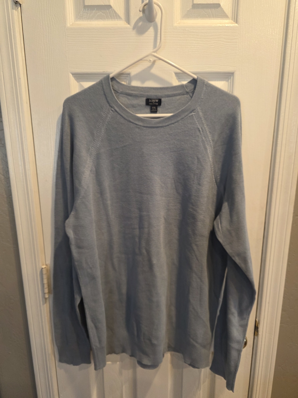J. Crew Men’s Pale Blue Crewneck Sweater
